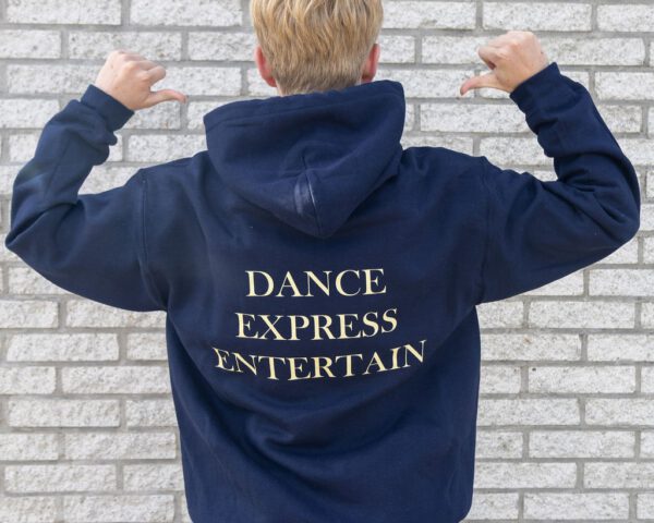 Hoodie donkerblauw