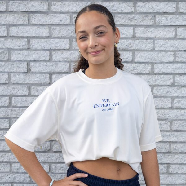Dans T-shirt beige/blauw - Afbeelding 2