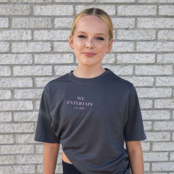 Dans T-shirt grijs/roze - Afbeelding 2