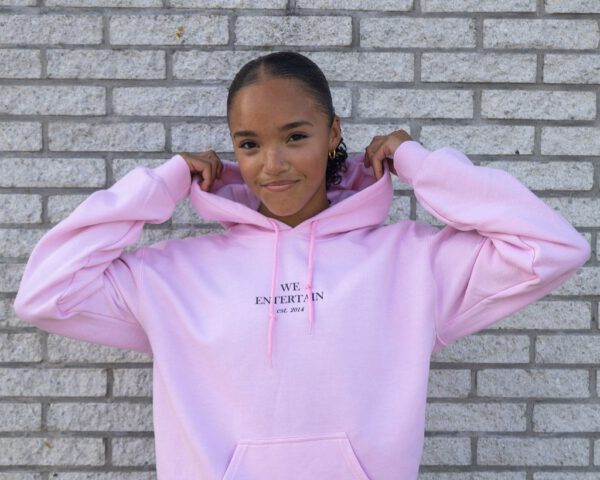 Hoodie roze - Afbeelding 2