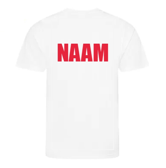T-shirt WE + naam - Afbeelding 2